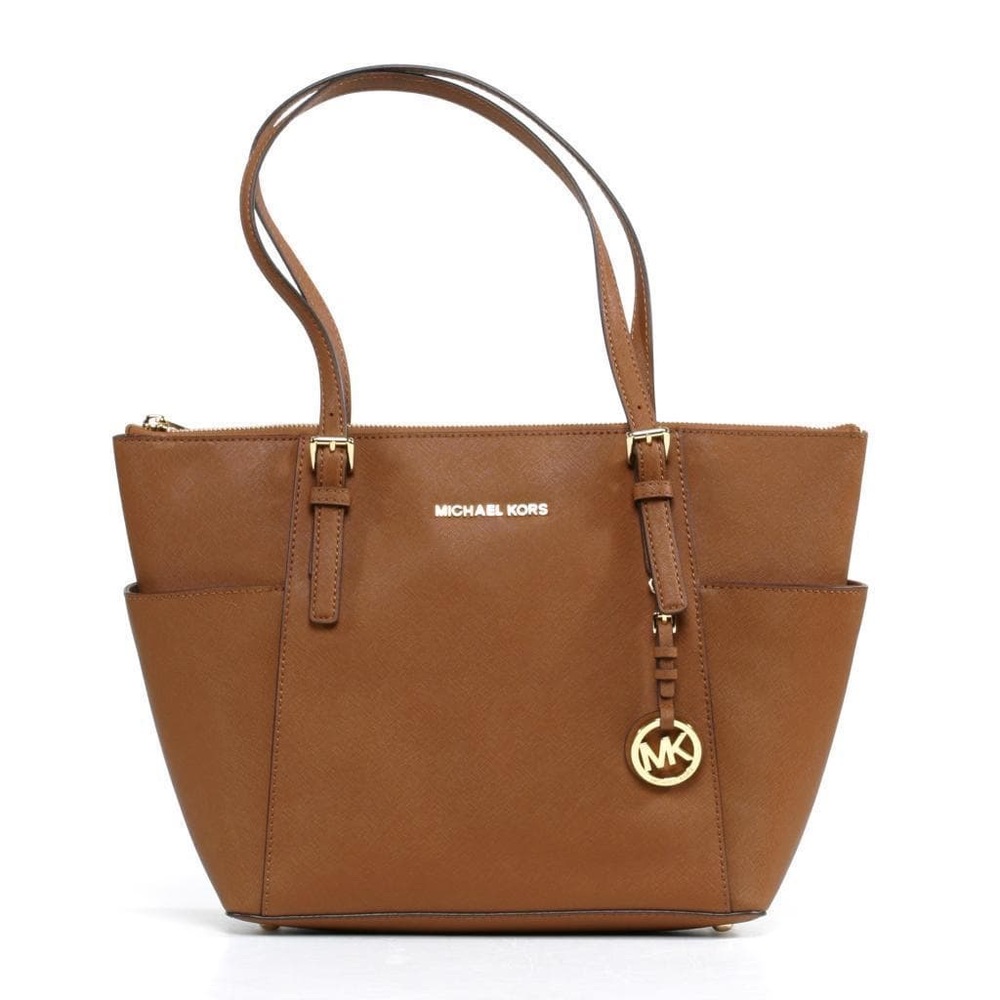 Michael Kors Jet Set in “Luggage”